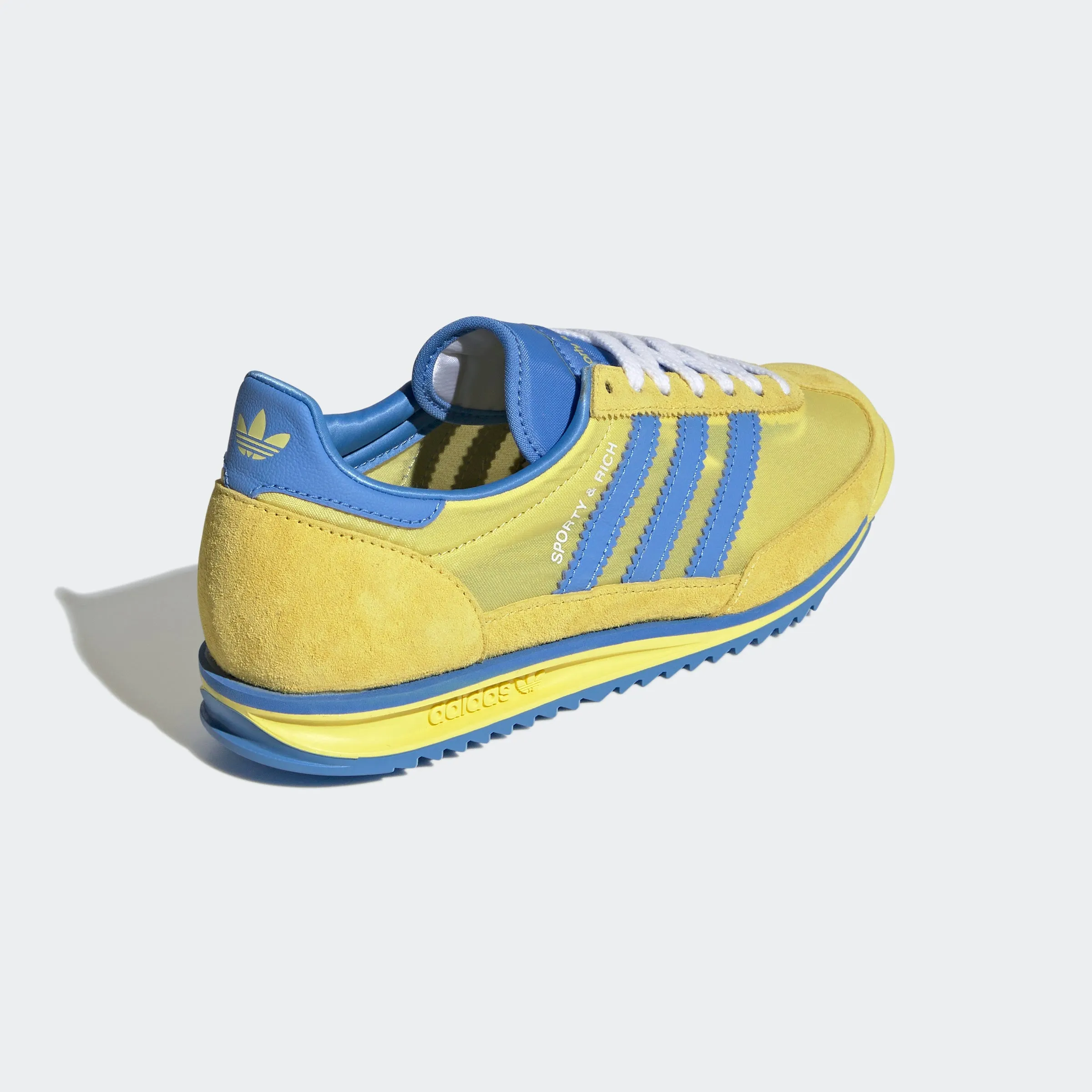 SL 72 Sporty & Rich Originals Light Yellow / Real Blue / Cloud White