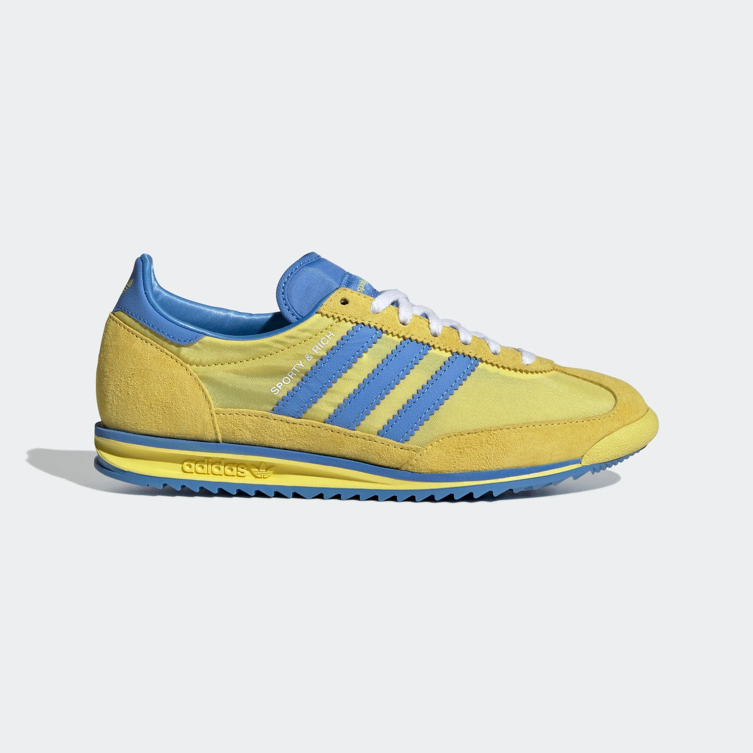 SL 72 Sporty & Rich Originals Light Yellow / Real Blue / Cloud White