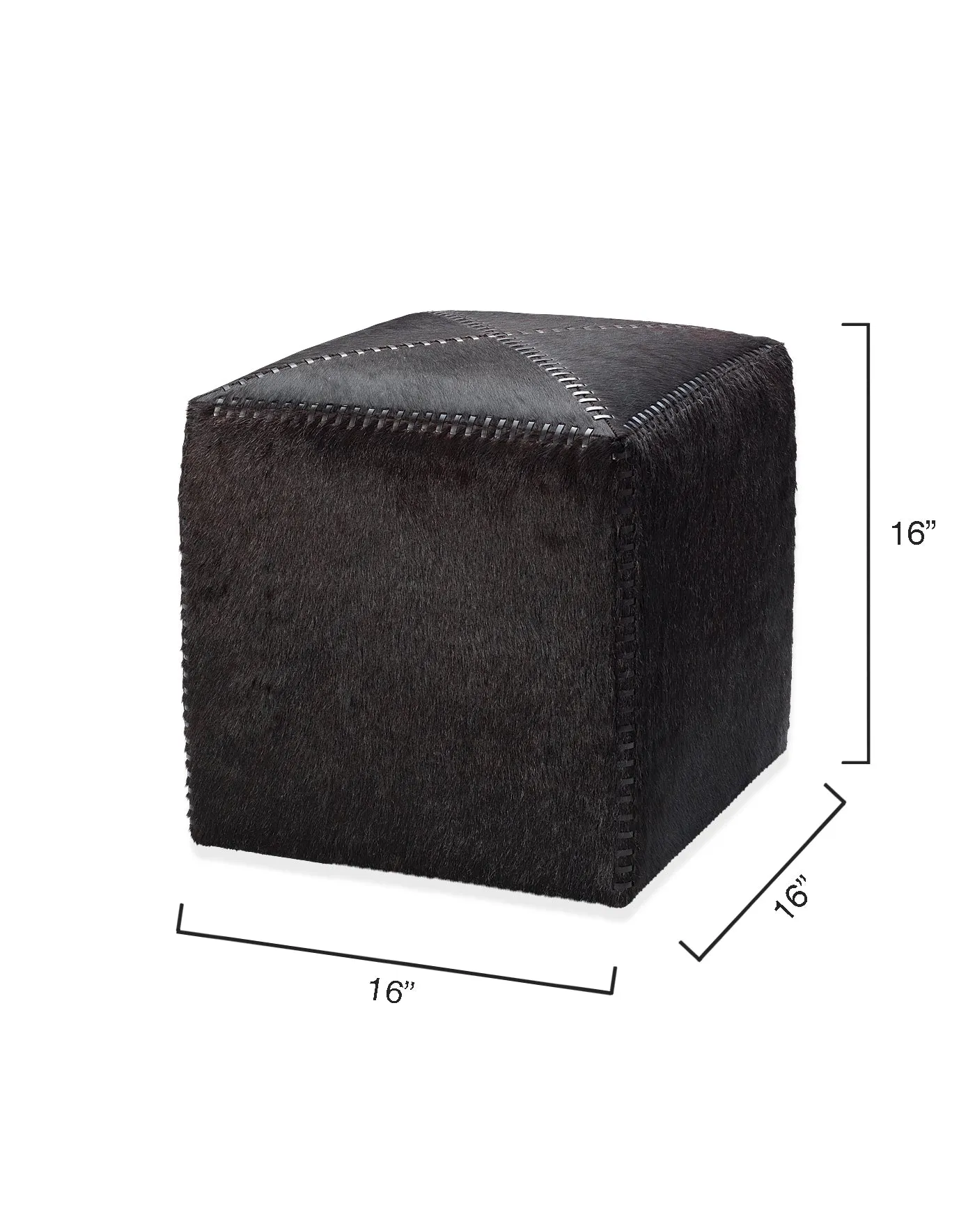 Small Ottoman - Espresso