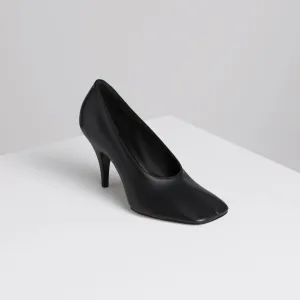 SOFT PUMP 90 | black leather