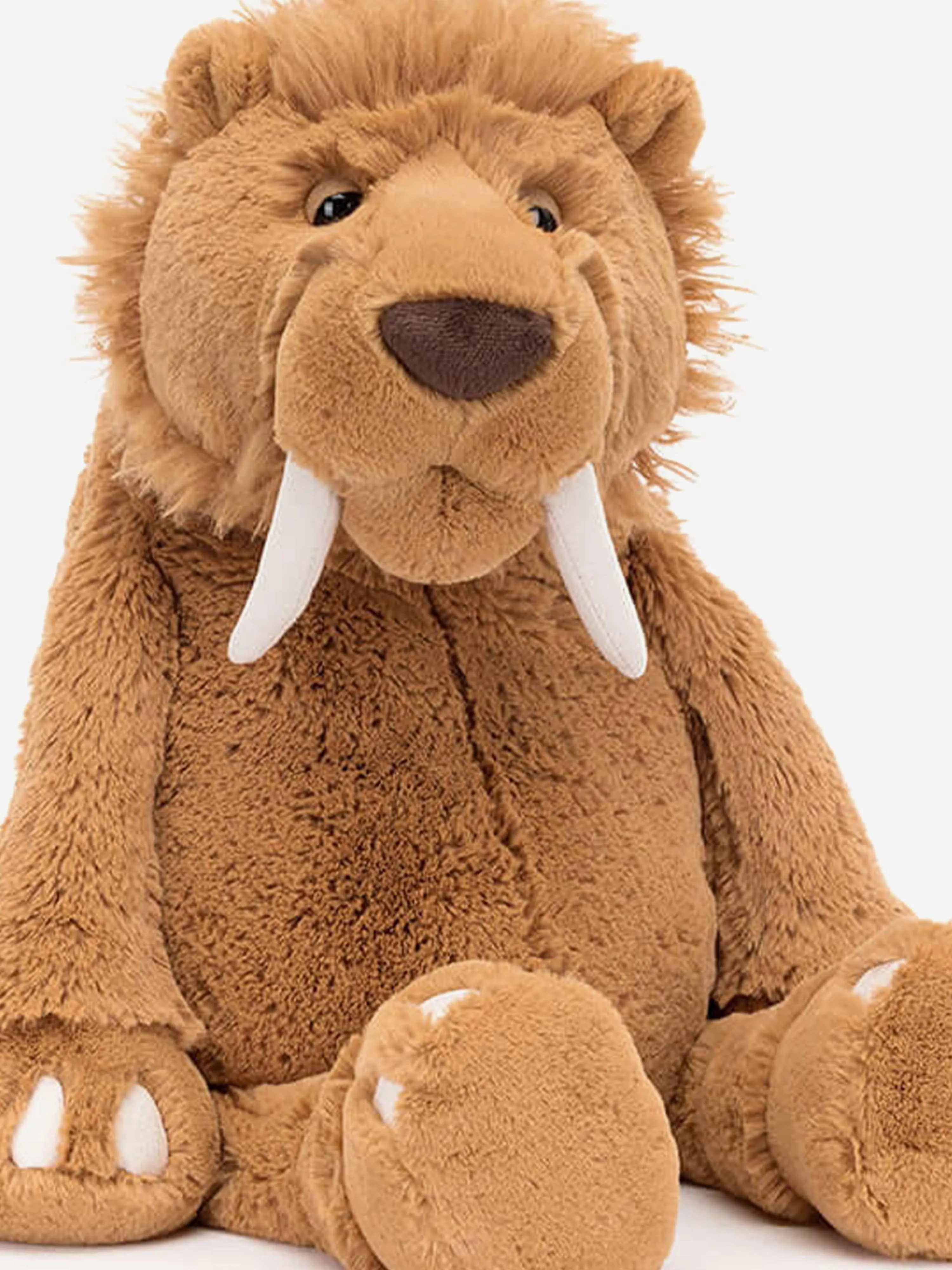 Stellan Sabre Tooth Tiger in Brown (49cm)