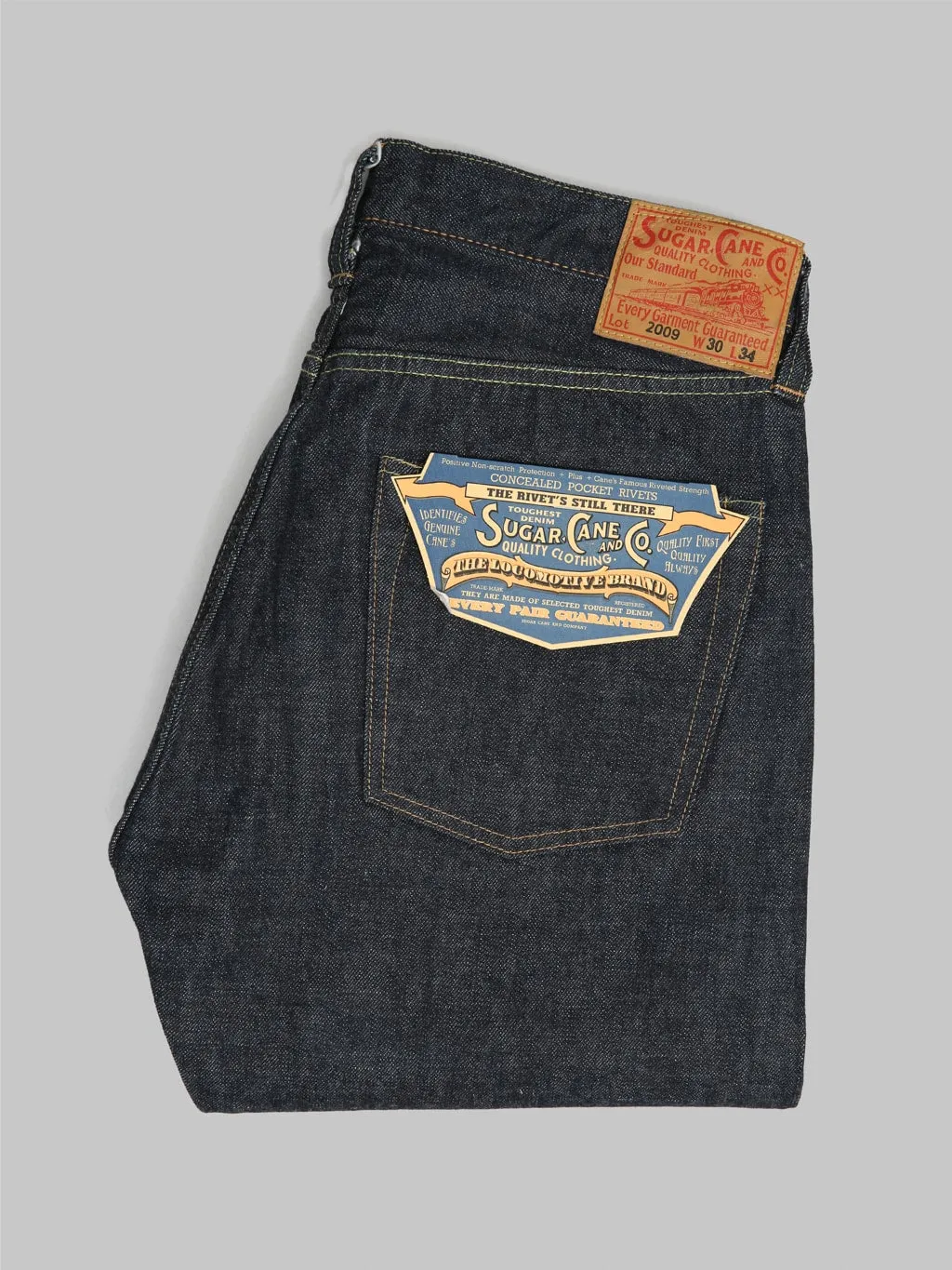 Sugar Cane 1947 Type II 12oz Slim Straight Jeans