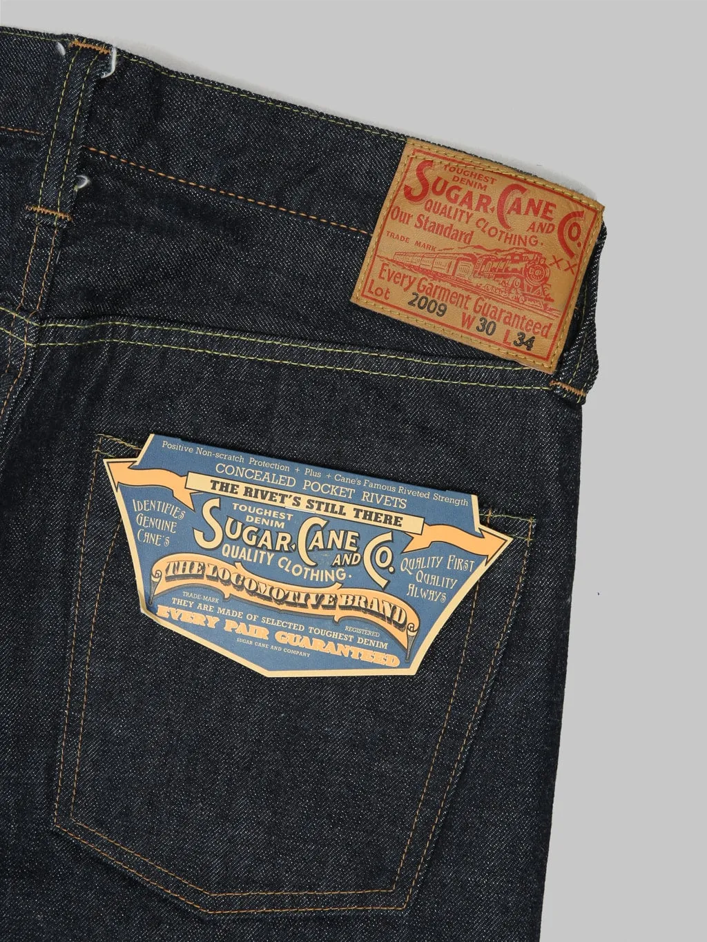 Sugar Cane 1947 Type II 12oz Slim Straight Jeans