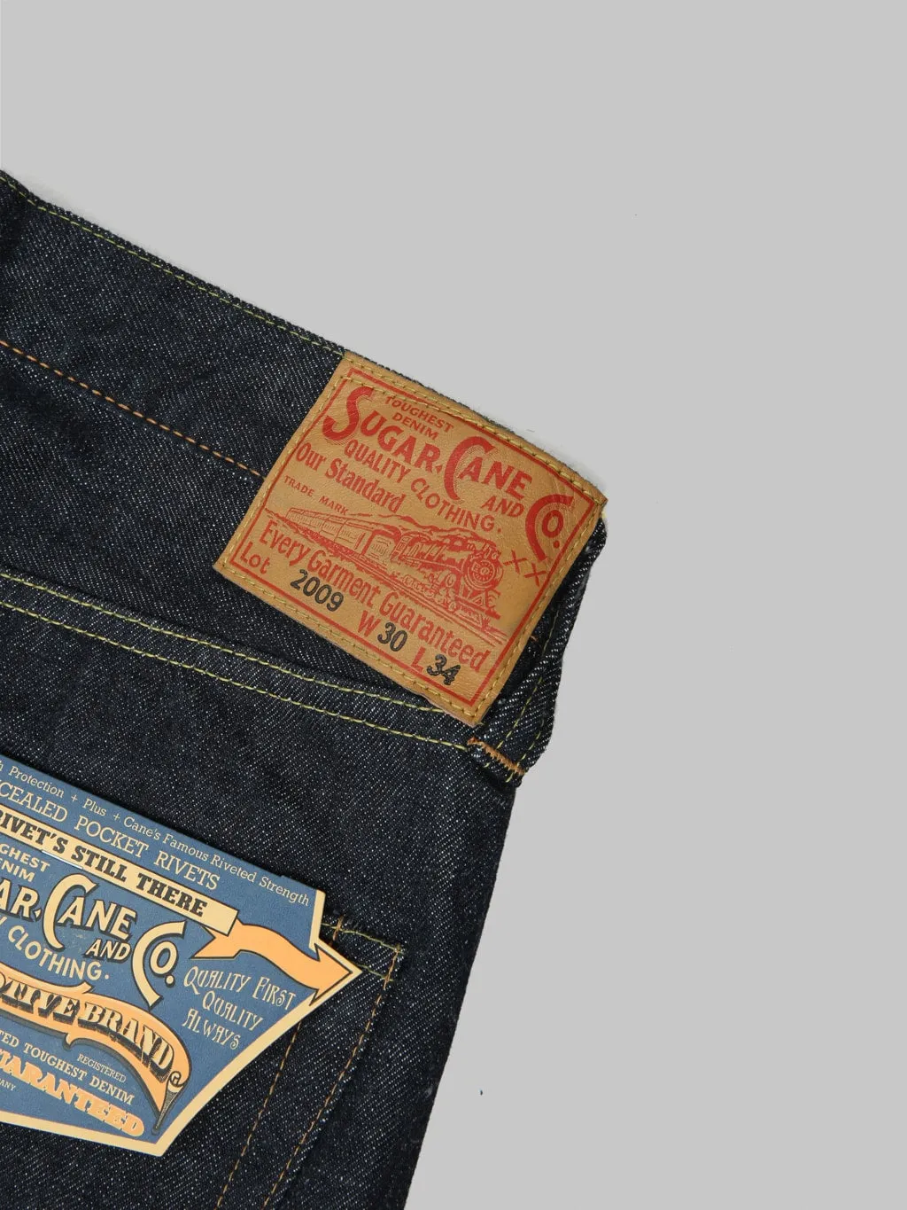 Sugar Cane 1947 Type II 12oz Slim Straight Jeans