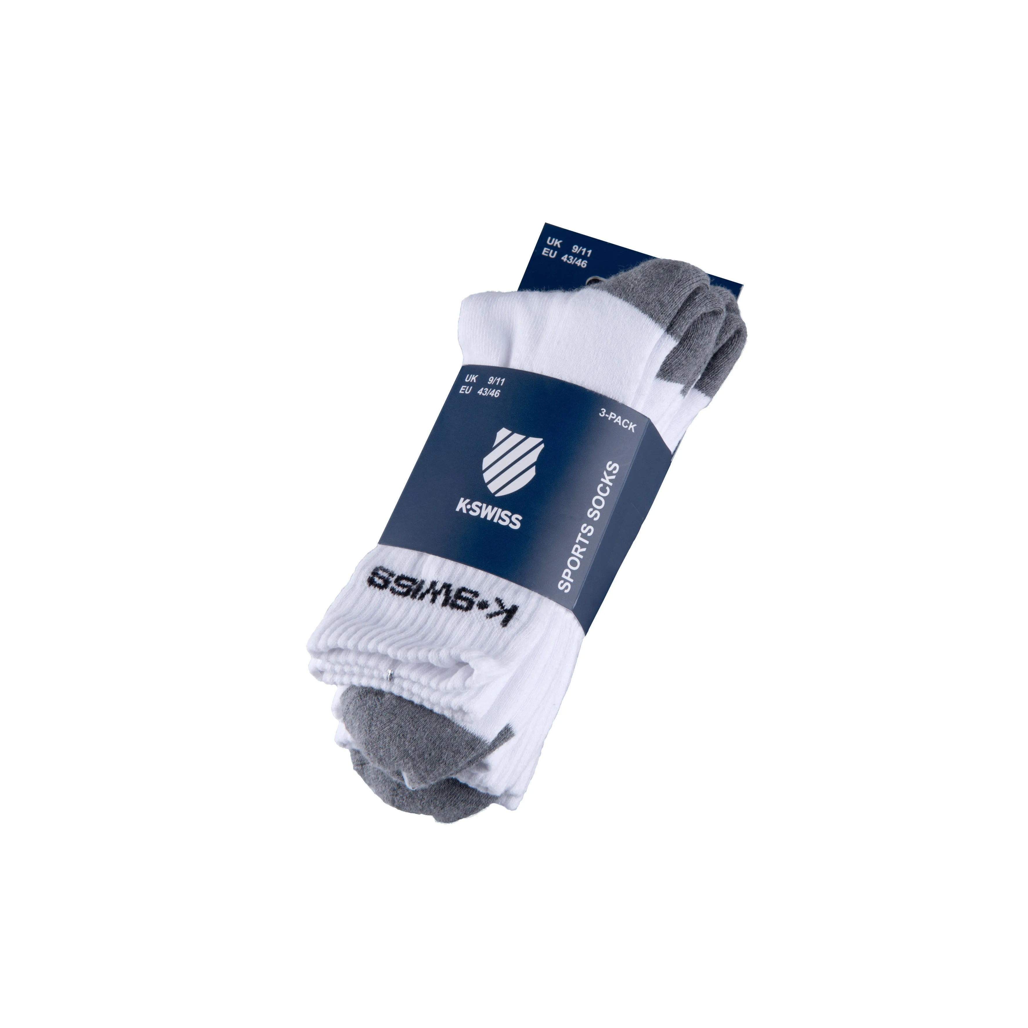 SX0099-100 | SPORT SOCKS 3-PACK | WHITE/BLACK