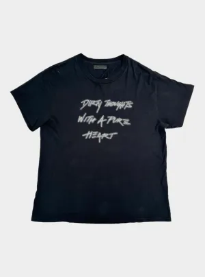 T-shirt 'Dirty Thoughts With A Pure Heart'