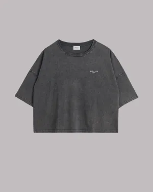 The Dark Faded Mikuta Club Loose Cotton T-Shirt