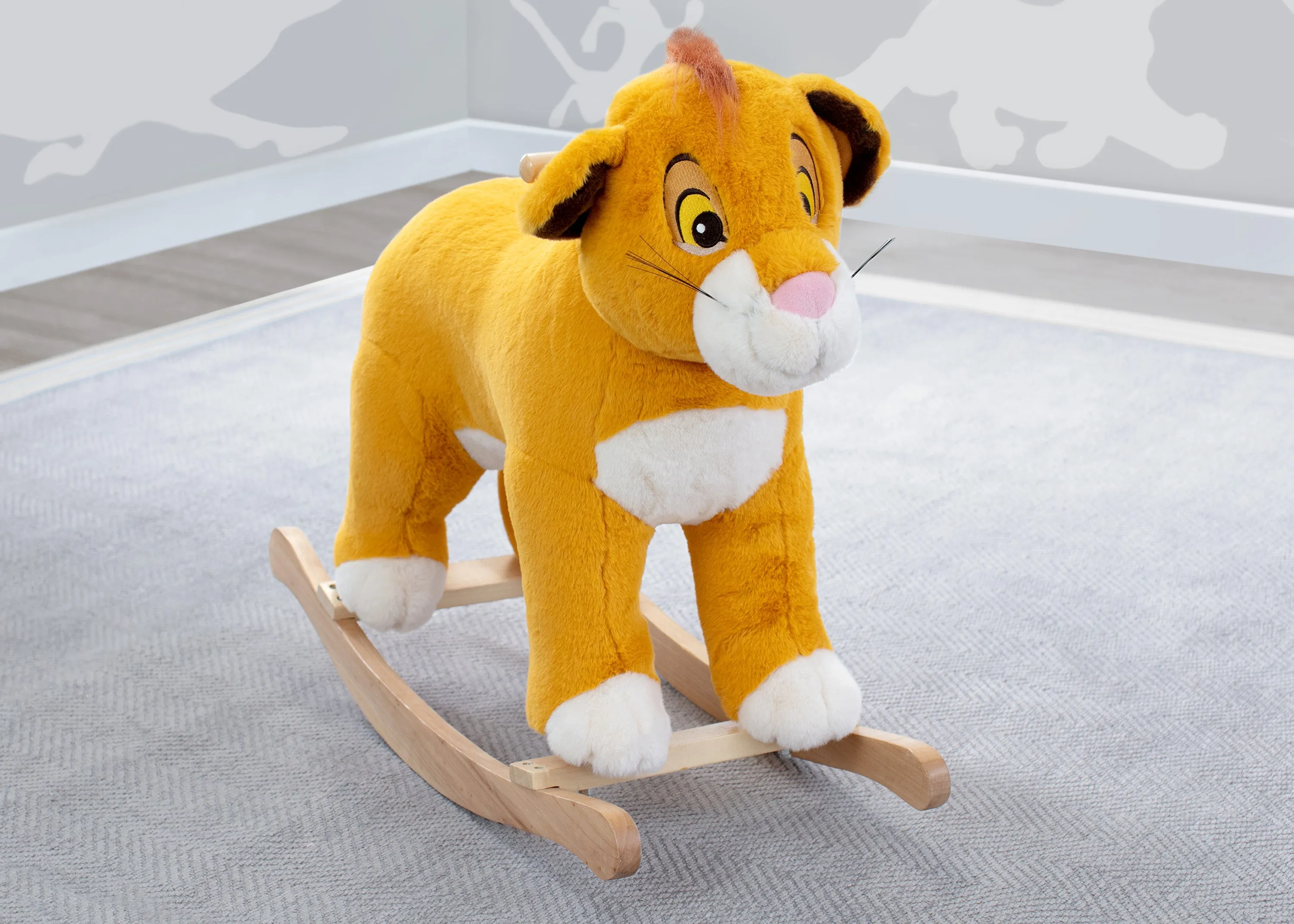 The Lion King Simba Plush Rocker