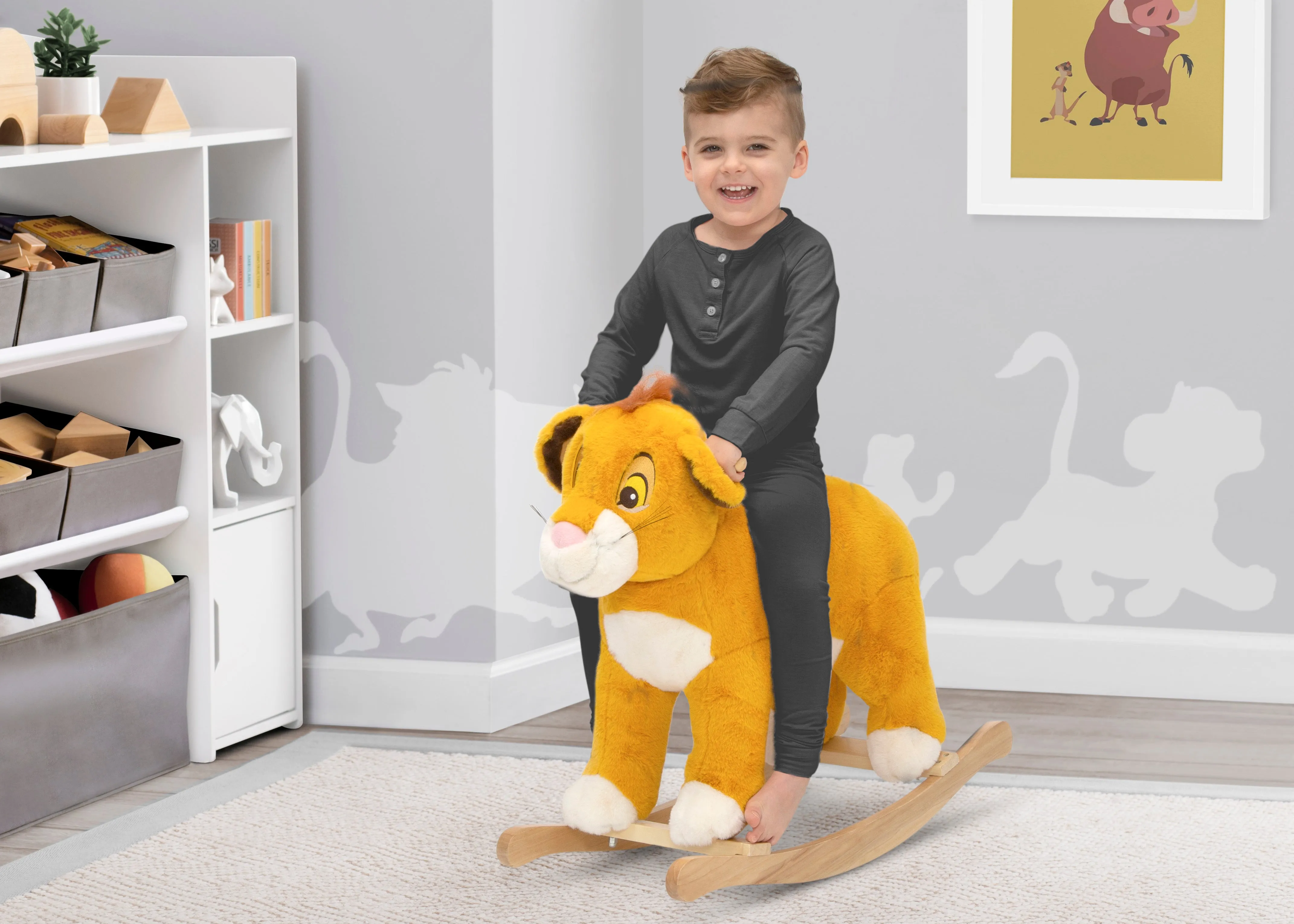 The Lion King Simba Plush Rocker