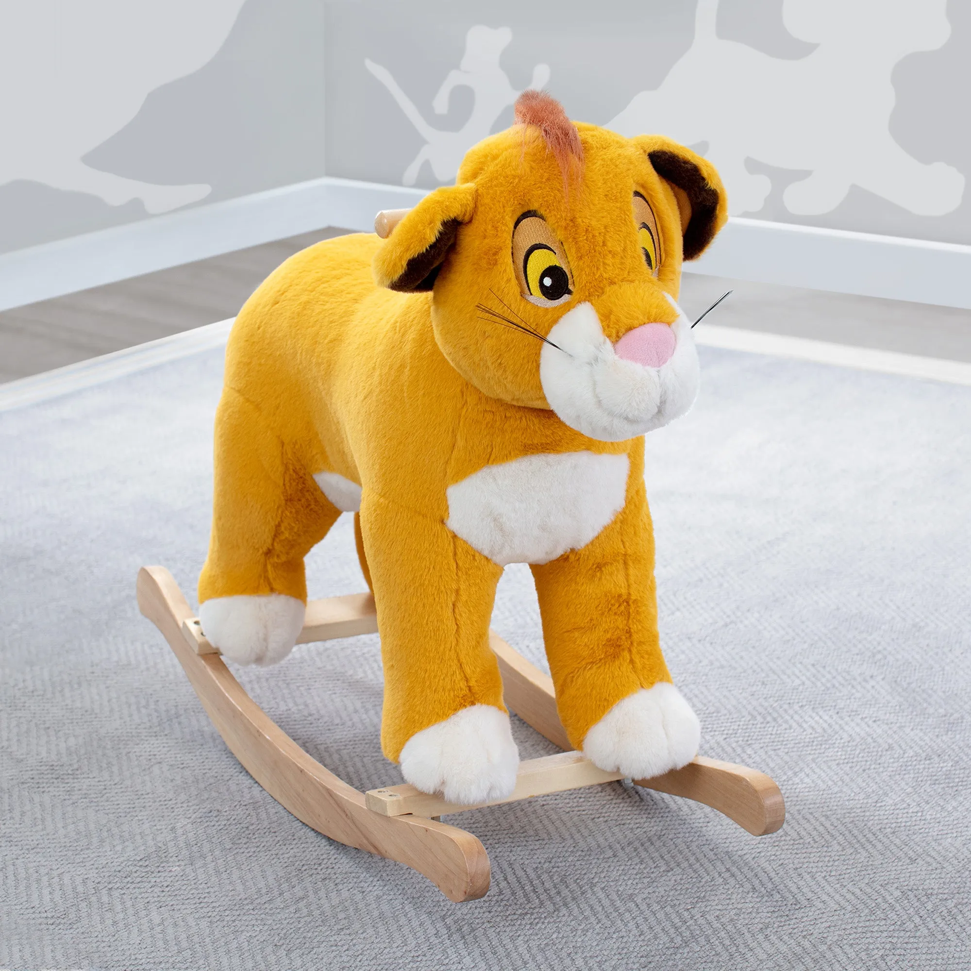 The Lion King Simba Plush Rocker