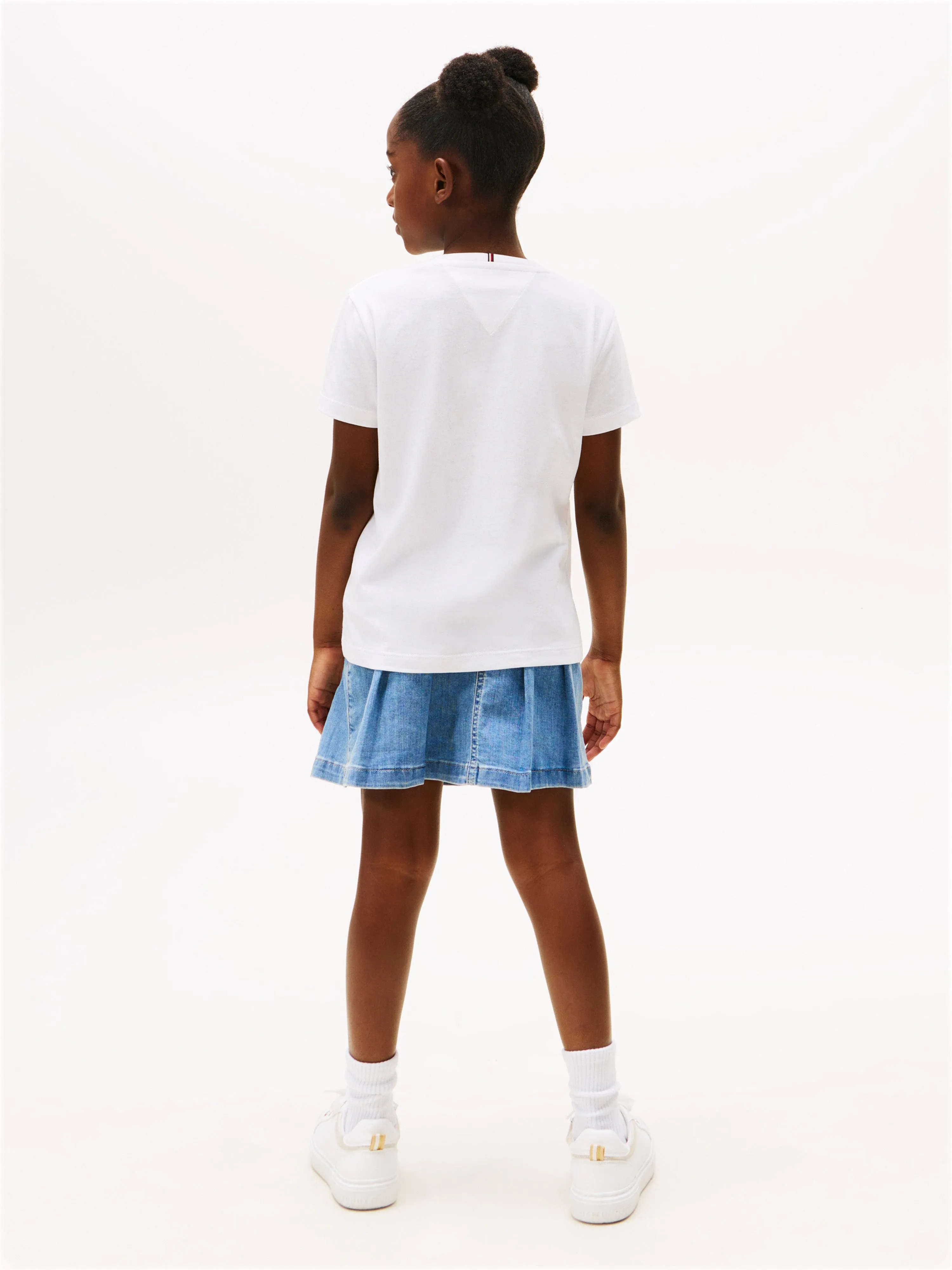 Tommy Hilfiger Girls Varsity T-Shirt in White
