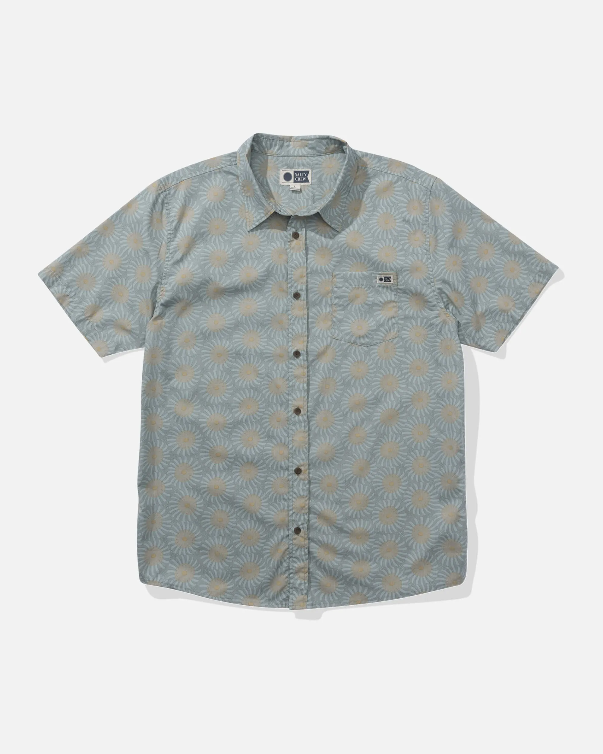 Uni Farm Ss Woven - Deep Sea