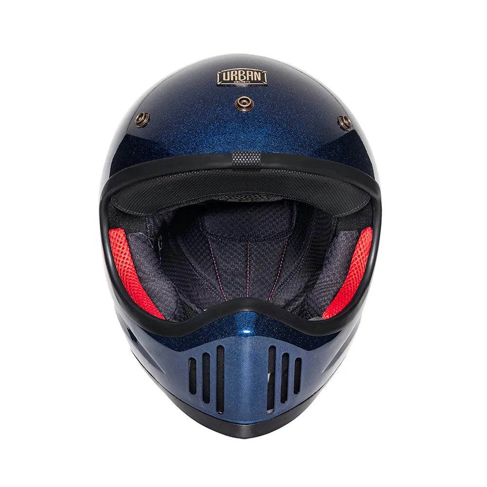 Urban Retro Off-Road Helmet Desperado Blue Flake