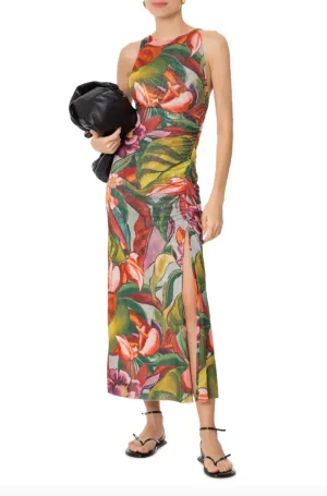 Vestido Tule Folhagem de Inverno