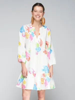 Vi32452 Watercolor Fish Dress