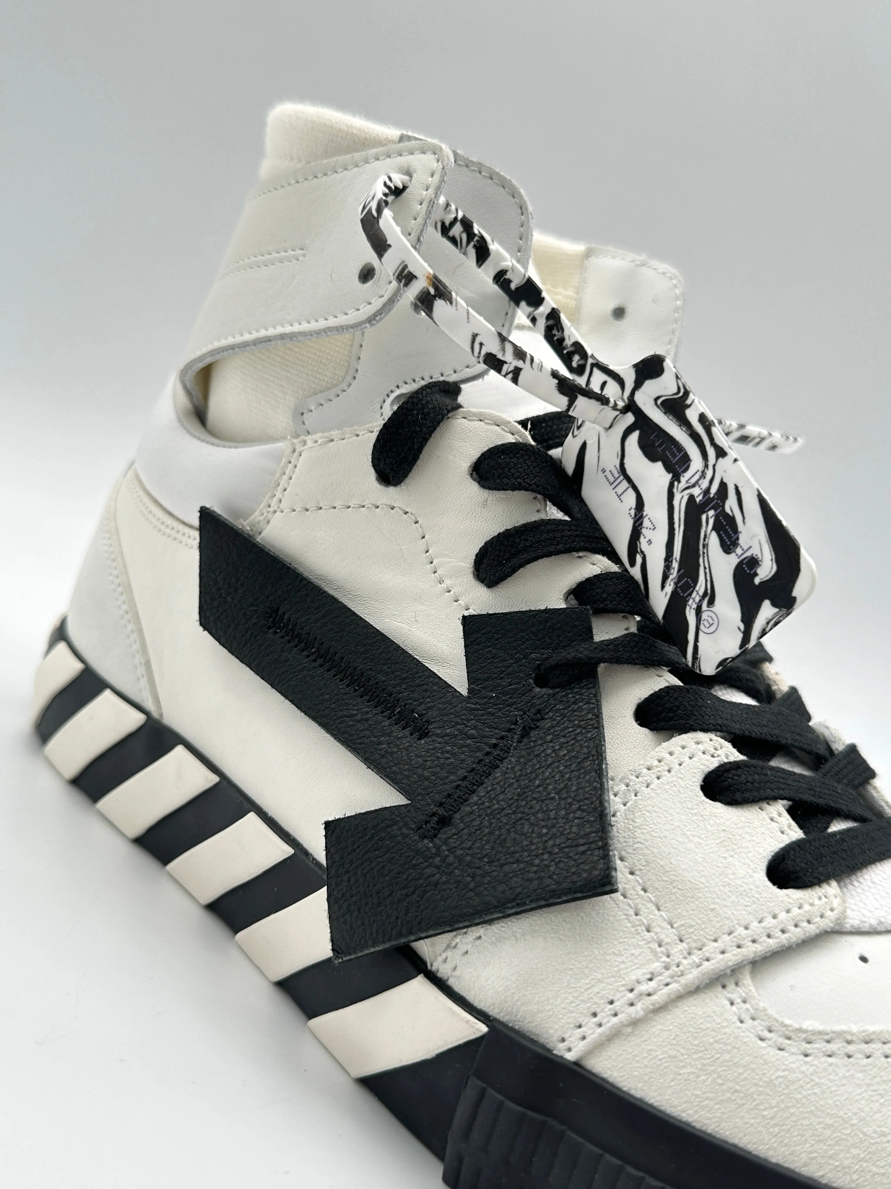 Vulcanized Sneakers Alte In Pelle