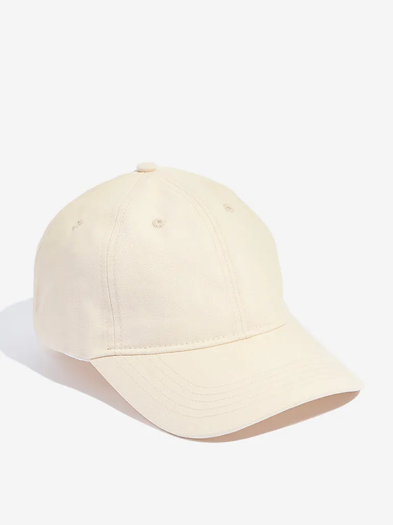 Westside Accessories Beige Solid Cap
