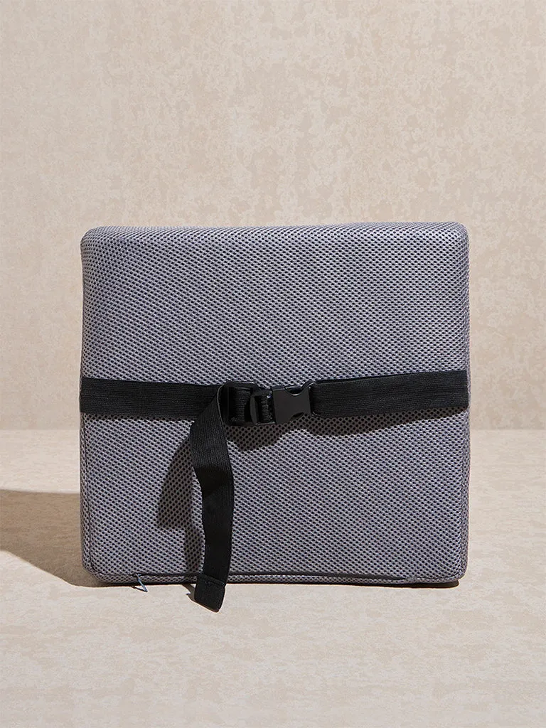 Westside Home Grey Back Support Pillow