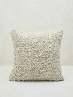 Westside Home Off-White Fleece Cushion Cover