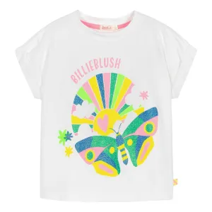 White Butterfly Logo T-Shirt