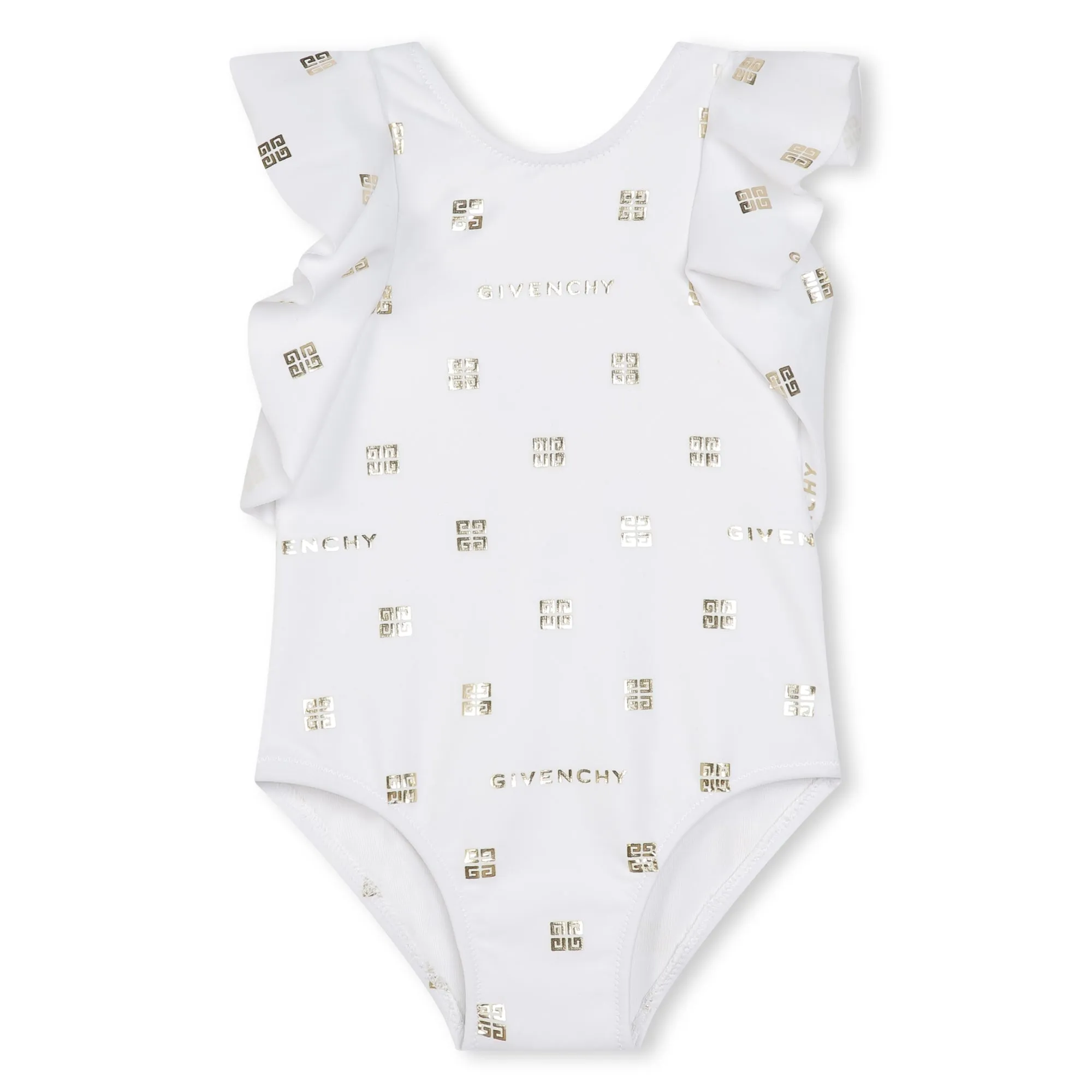 White Swimming Suit