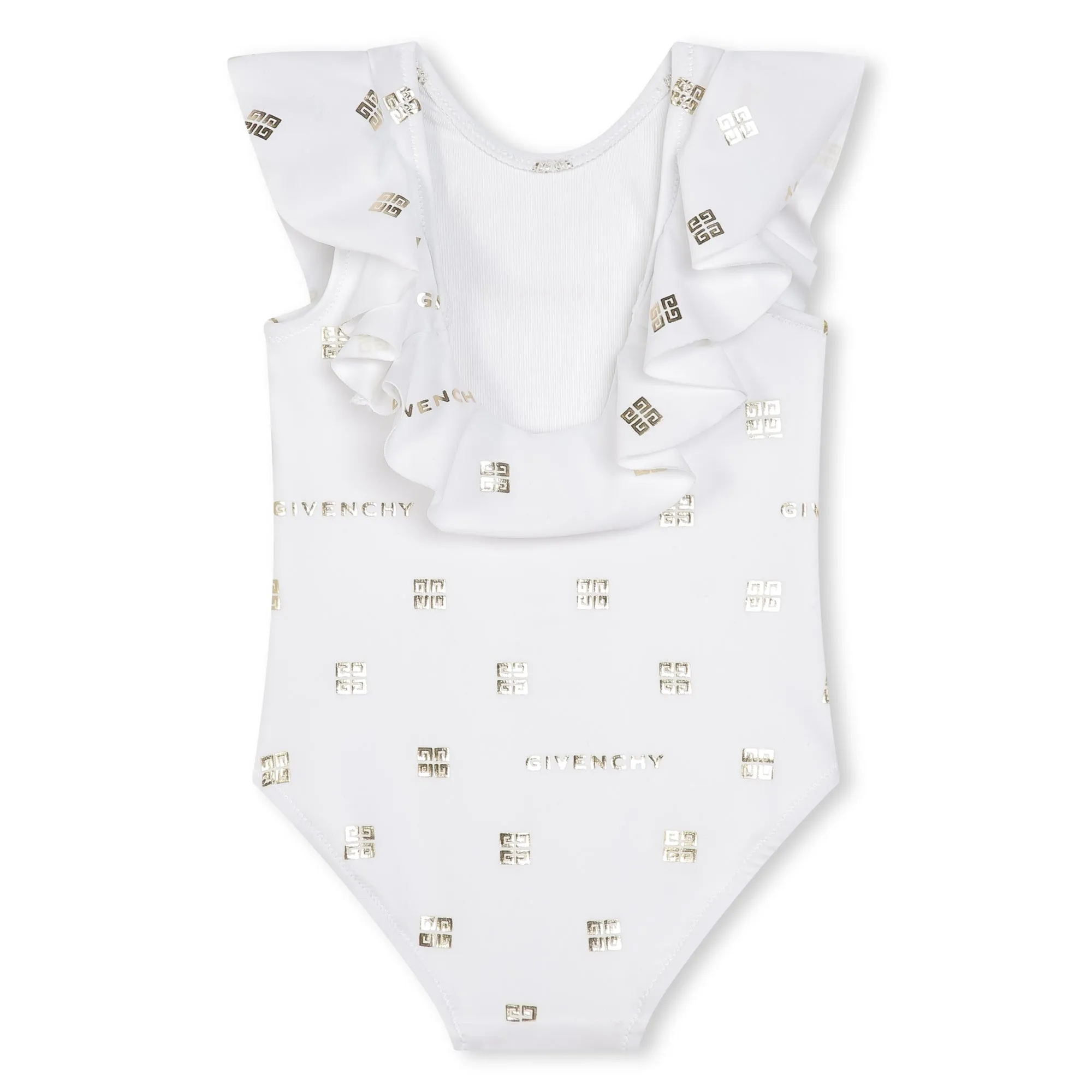 White Swimming Suit