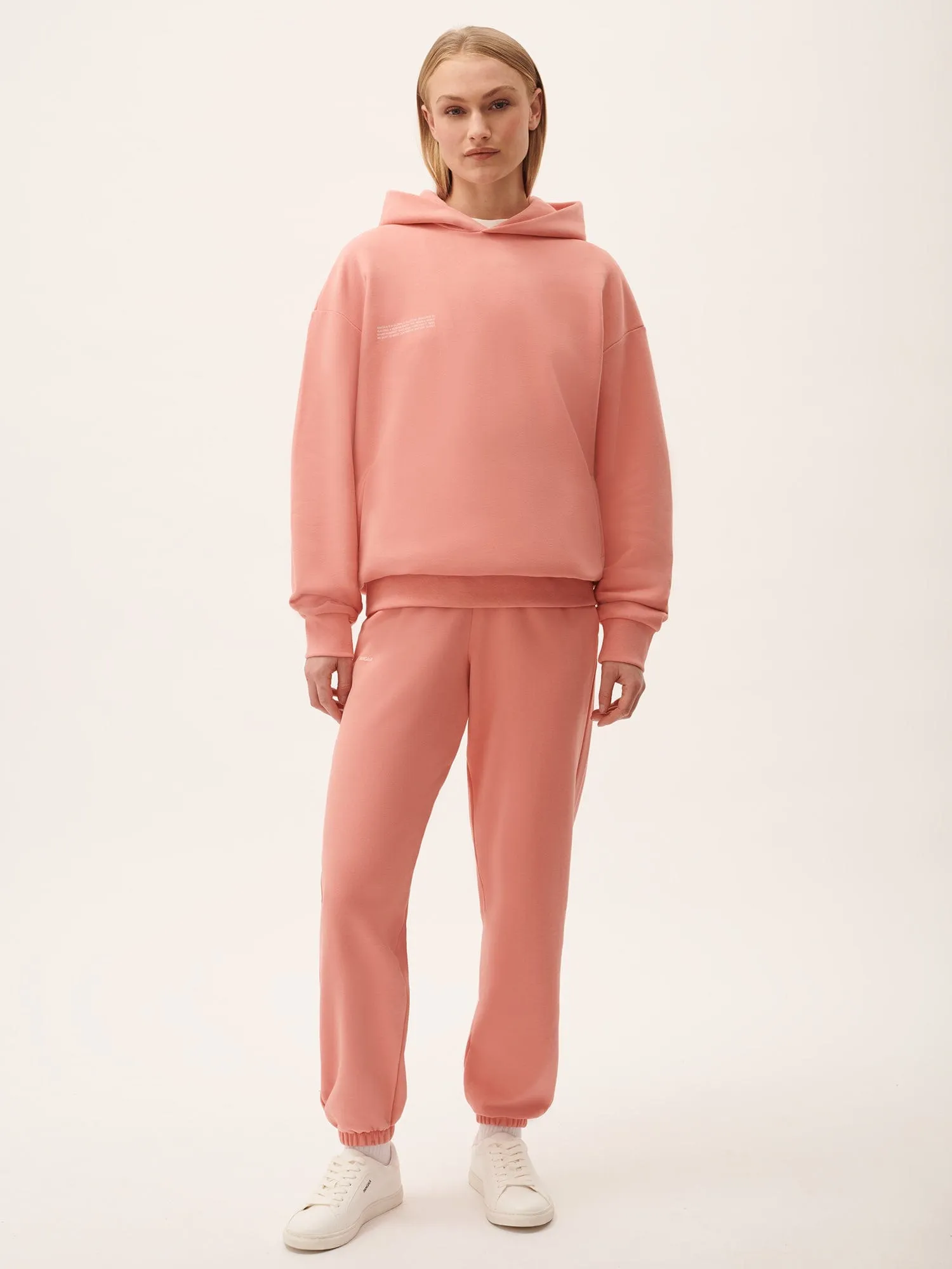 Womens 365 Midweight Hoodie—Dewy Rose