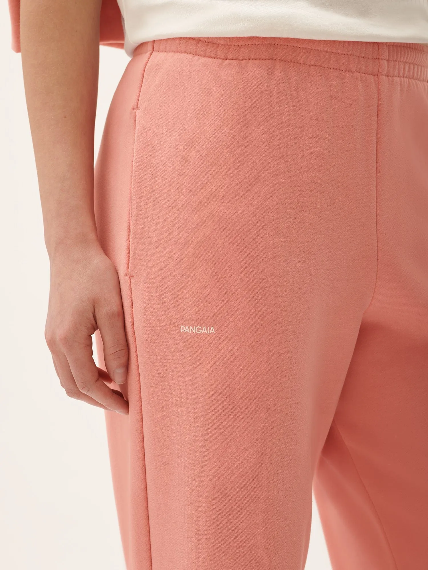 Womens 365 Midweight Track Pants—Dewy Rose