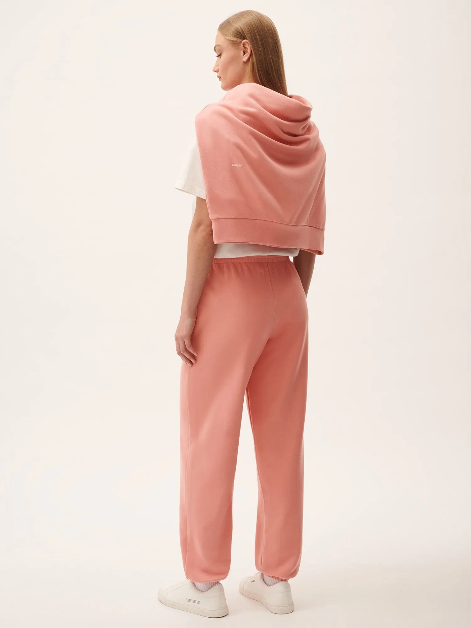 Womens 365 Midweight Track Pants—Dewy Rose