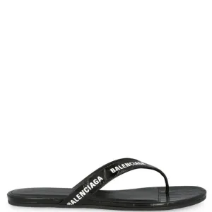 Womens Balenciaga Croc Effect Sandals