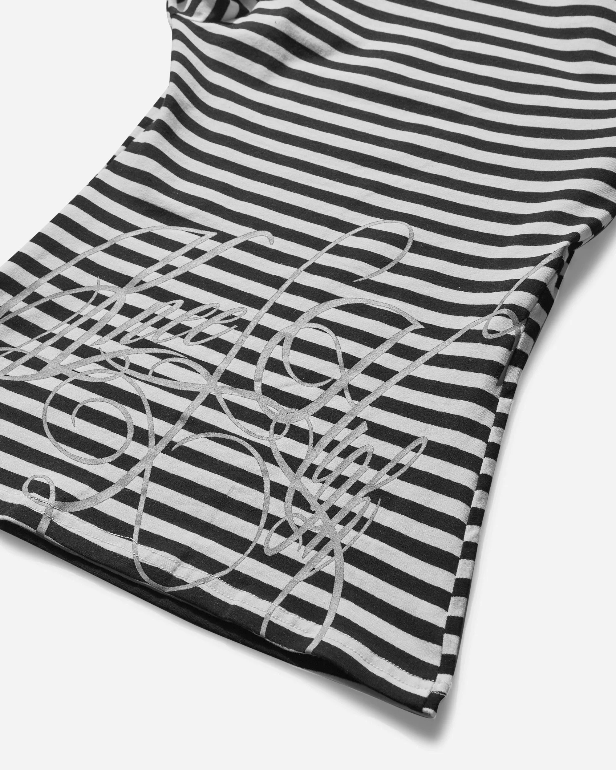 Women's Striped Bella Top Black / White