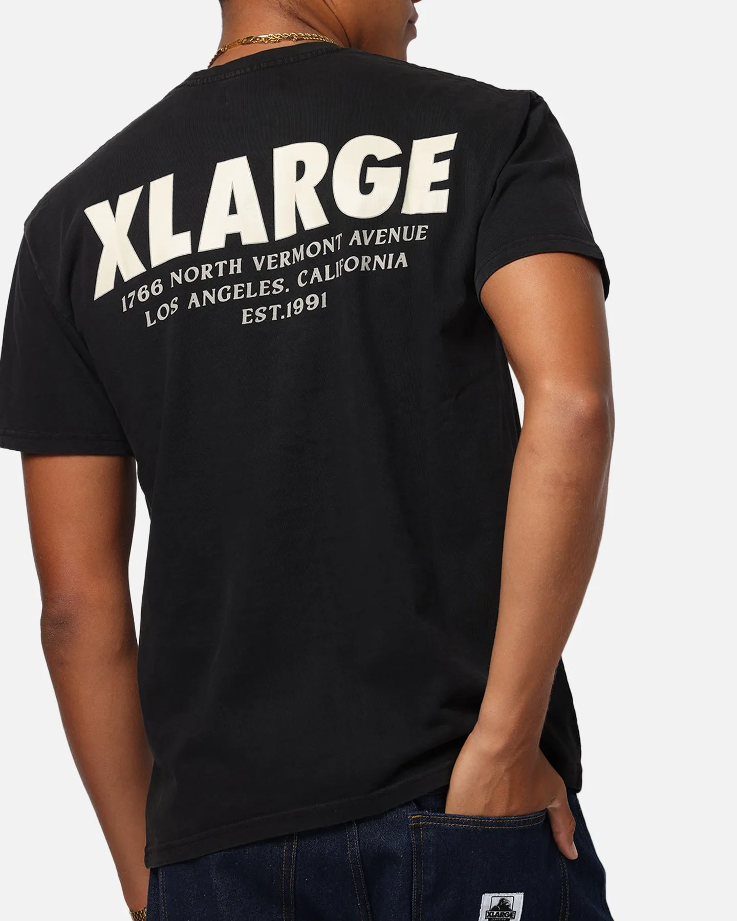 X-Large California T-Shirt Pigment Black