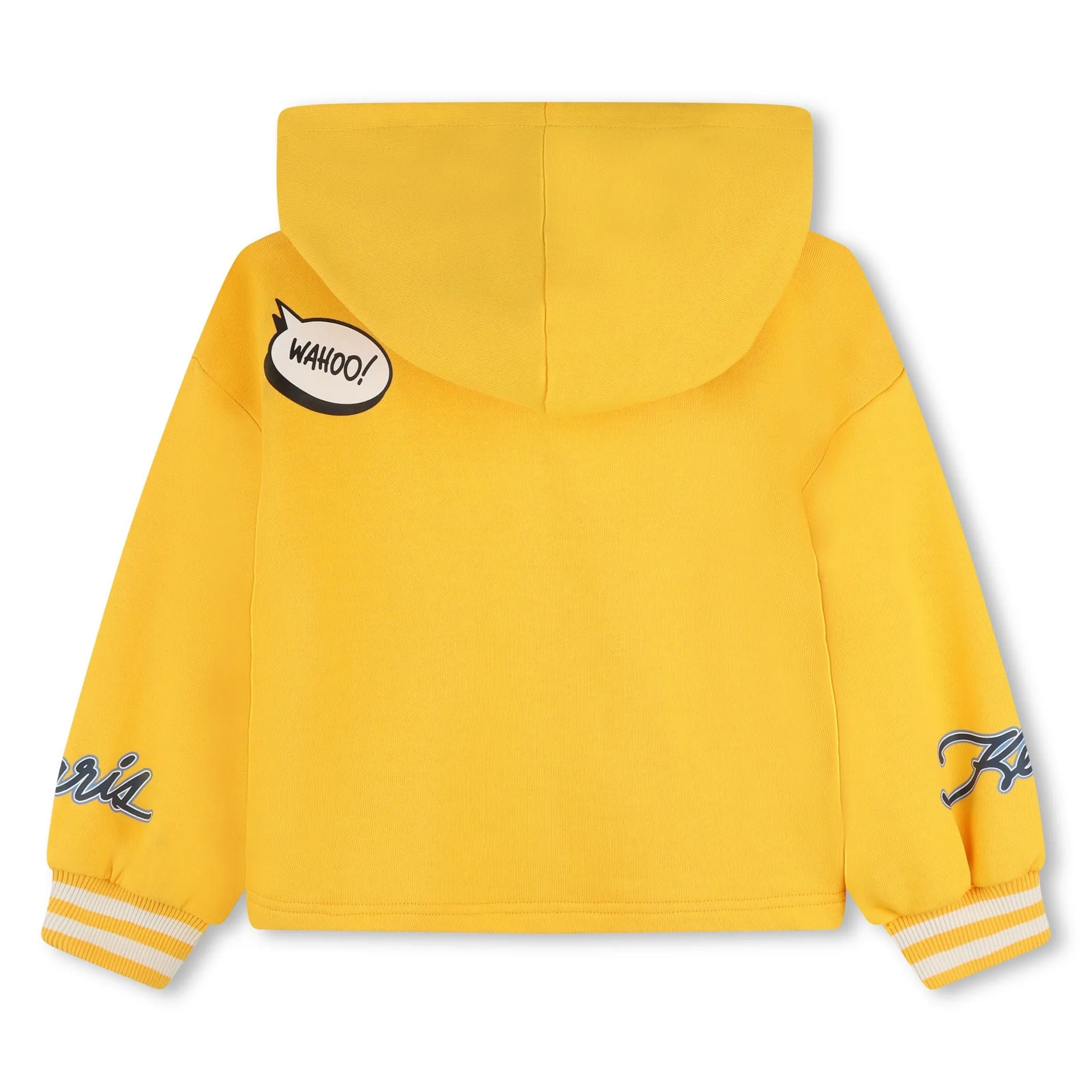 Yellow Hooded Sweatshirt
